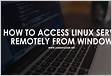 How to remote access Virtualbox on a headless linux serve
